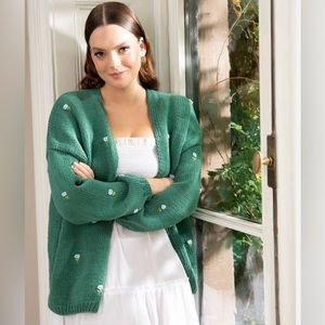 Hill House Home/ Fanm Mon Jade Cardigan. NWOT
